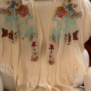 Johnny was beach robe